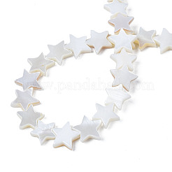 Нити бусин из натуральных пресноводных ракушек&nbsp;X-SHEL-S278-01B-01