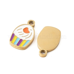 Подвески из эмалированной нержавеющей стали 304 STAS-R168-01C-G