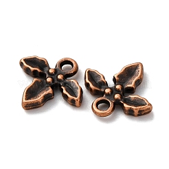 Tibetischer stil Aluminium Anhänger & Charms&nbsp;TIBEP-LF10826YKG-R-FF