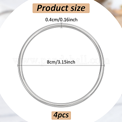 4 шт. соединительные кольца из нержавеющей стали 304 STAS-AN0001-06