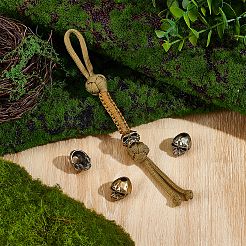 4шт 2 цвета латунные бусины KK-NB0003-97