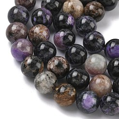 Естественно чароитовыми бисер пряди&nbsp;G-C270-O03-10