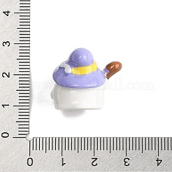 Статуэтки из смолы на хеллоуин для украшения рабочего стола в домашнем офисе DJEW-M017-03H