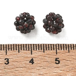 Perle intrecciate di diaspro brecciato naturale&nbsp;GG-CBA2E9C-F01-01