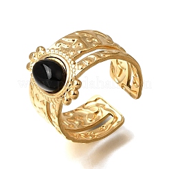 Offene Manschettenringe aus Edelstahl 304&nbsp;RJEW-F213-02G-08