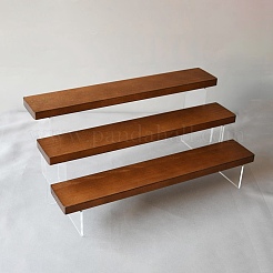 3-ярусные прозрачные акриловые стойки-органайзеры в сборе ODIS-WH0043-147