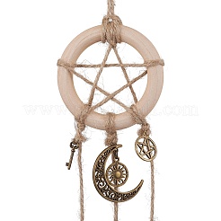 Железные колокольчики ведьм для дверной ручки для защиты HJEW-JM02203