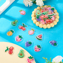 35 шт. 7 стиля ПВХ пластиковые кабошоны&nbsp;KY-TA0001-43