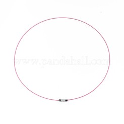 Création de bijoux de fil de collier en acier inoxydable&nbsp;X-TWIR-R003-03