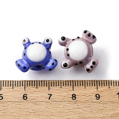 Милые бусины ручной работы в технике лэмпворк LAMP-A006-01