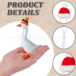 8 sombrero de muñeca de poliéster de 8 estilos&nbsp;DIY-SC0033-54C