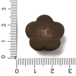 Beflockung von Cabochons aus undurchsichtigem Harz&nbsp;RESI-K033-07C