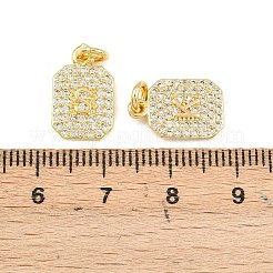 Латунные микро проложить кубического циркония подвески&nbsp;KK-C160-01G