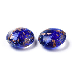 Бусины ручной работы бусины золотого песка LAMP-N031-01-03