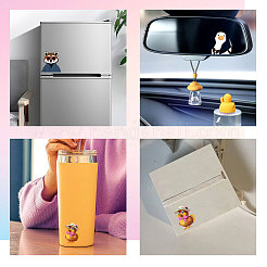 Водонепроницаемые светоотражающие пластиковые зеркальные наклейки&nbsp;DIY-WH0668-004