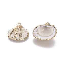 Подвески из гальванической оболочки&nbsp;SSHEL-O019-16A-G