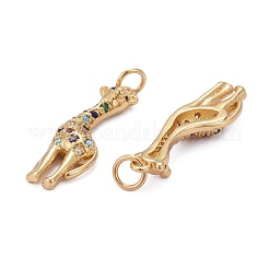 Латунные подвески из микро-паве&nbsp;ZIRC-Z011-11G