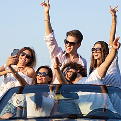 10шт. набор из 10-х плетеных браслетов из латуни с сердцем и звездой BJEW-AN0001-37