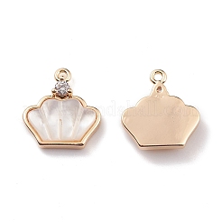 Подвески из натуральных пресноводных ракушек BSHE-E028-08KCG