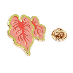 Épingles en émail feuille de caladium&nbsp;AL-CBA5093-02A