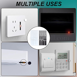 Черно-белые светоотражающие наклейки&nbsp;FIND-BC0014-23A