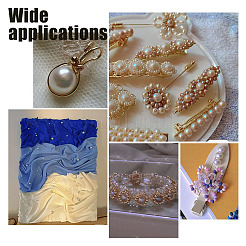 20 шт. натуральный культивированный пресноводный жемчуг без отверстий PEAR-NB0002-02B