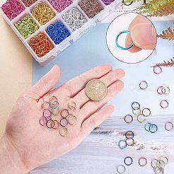 Алюминиевая проволока открыты кольца прыжок ALUM-PH0003-14