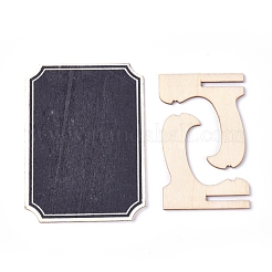 Chevalet en bois ardoise ardoise&nbsp;DIY-WH0163-14A