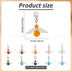 Стеклянный кулон украшение&nbsp;HJEW-AN00003