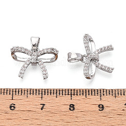 Латунные микро проложить кубического циркония подвески&nbsp;KK-N264-04P