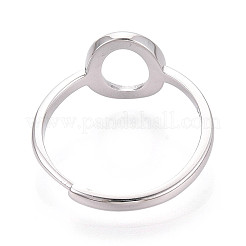 Регулируемые 925 элемент из стерлингового серебра&nbsp;STER-T008-93P