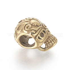 Европейские бусины из нержавеющей стали 304 STAS-F150-103G