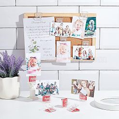 24 шт. самоклеящиеся пружинные зажимы для подвешивания AJEW-FH0002-69