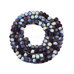 Прозрачные стеклянные бусины&nbsp;EGLA-A044-T3mm-MB15