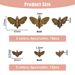 Подвески из сплава 36шт 6 стиля FIND-FH0007-81