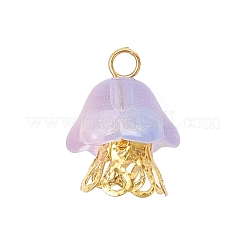 32 pz 8 pendenti in vetro a forma di medusa colorati&nbsp;PALLOY-JF04981-02