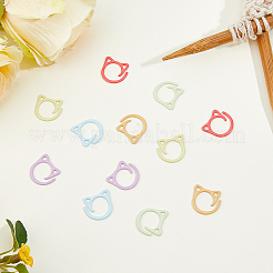 60 шт. 6-цветные маркеры для фиксации петель для вязания крючком из сплава с краской для выпечки&nbsp;FIND-HS0002-10