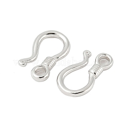 925 застежка-крючок из стерлингового серебра STER-S012-03B-P