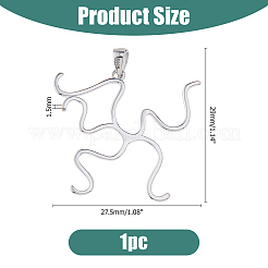 Подвеска из стерлингового серебра&nbsp;STER-HS0001-08
