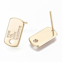 Латунная фурнитура для серег KK-S356-139G-NF