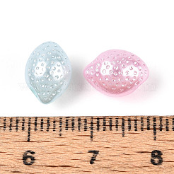 Перламутровые непрозрачные акриловые бусины SACR-T035-11M