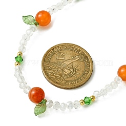 Set di collane da donna con 3 collana in 3 stili di corniola naturale&nbsp;NJEW-TA00113