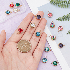 16 шт. 8-цветное ионное покрытие (IP) из нержавеющей стали 304 со стеклом K9&nbsp;STAS-DC0008-45