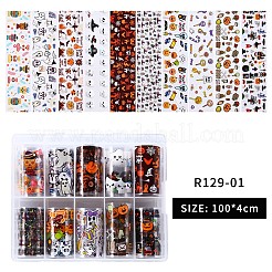 10 Stile Nail Art Transfer Aufkleber Abziehbilder&nbsp;MRMJ-R129-01