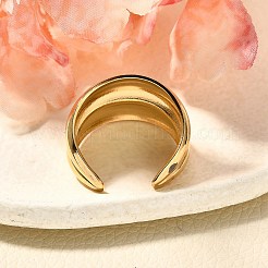 Anelli aperti in acciaio inossidabile 304 per unisex&nbsp;RJEW-R010-06S