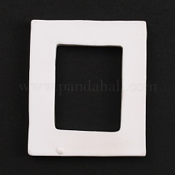 Marco de fotos de resina rectangular con patrón de rayas&nbsp;AJEW-WH0285-26