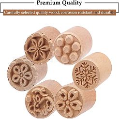 Timbres en bois&nbsp;AJEW-OC0001-67