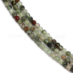 Природные африканские гелиотроп бисер пряди G-S388-A02-2mm