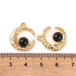 Legierung Kristall Strass Anhänger&nbsp;ALRI-M021-08C