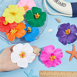 9 Stück Haaraccessoire aus EVA-Alligatorleder mit Blumenmuster in 9 Farben&nbsp;PHAR-PH0001-25